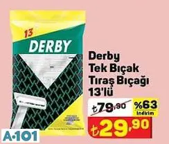 DERBY TIRAŞ BIÇAĞI TEK BIÇAKLI